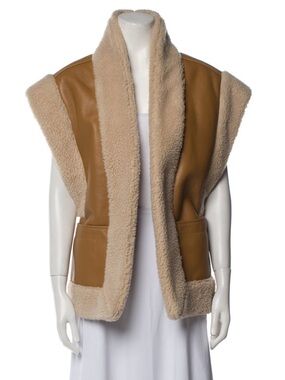 A.L.C. Faux Shearling Vest